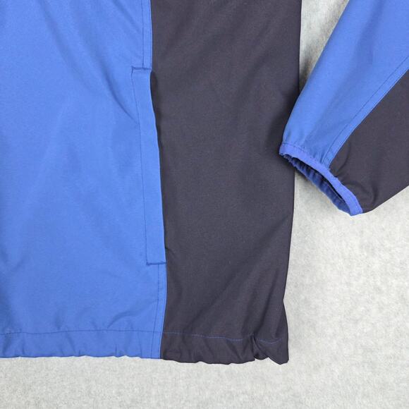 Lands' End Workwear 1/4 Zip Windbreaker Size Large Pearl Insurance Logo on back - Picture 9 of 15